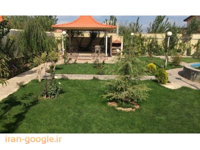 باغ ویلا شهریار-1000 متر باغ ویلا در مجموعه ویلایی - شهر سرسبز شهریار(کد121)