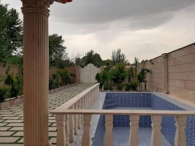 محوطه سازی باغ-500 متر باغ ویلای خوش قواره در شهریار