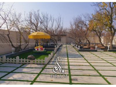 نورپردازی ویلا-900 متر باغ ویلا زیبا در اسفند آباد ملارد