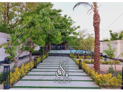 قیمت نورپردازی-500 متر باغ ویلا زیبا و نوساز در لم آباد ملارد