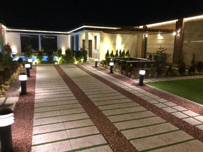 باغ شهریار-باغ ویلا 525 متری با طراحی خاص در شهریار