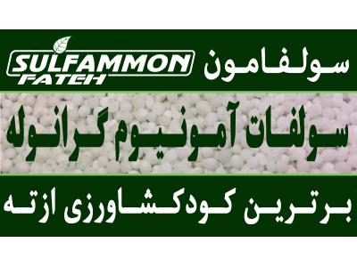 فروش کود در تهران-فروش ویژه سولفات آمونیوم سولفامون فاتح