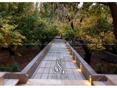 نورپردازی ویلا-1120 متر باغ ویلا زیبا در لم آباد ملارد