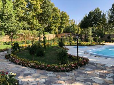 باغ ویلا با نامه جهاد در شهریار-3380  متر باغ ویلای فاخر در خوشنام ملارد