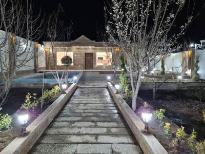 نورپردازی باغ-باغ ویلا 500 متری با سندتکبرگ در شهریار