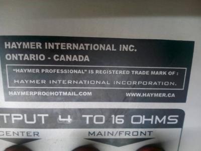 کانادا-آمپلی فایر هایمر بسیار قوی