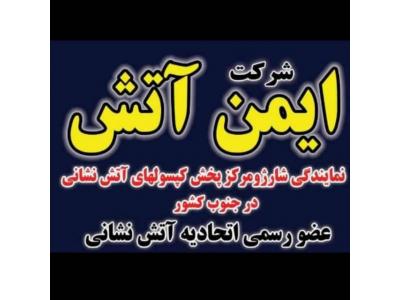 آتش‌نشانی-شارژ و فروش کپسول های اتش نشانی در شیراز