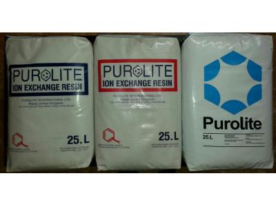 تولید سبد-انواع رزین های تبادل یونی ( پرولایت ) PUROLITE 