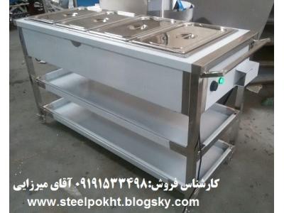 تجهیزات آشپزخانه صنعتی تهران-فروش ترولی  گرمخانه دار صنعتی  در تمام نقاط کشور