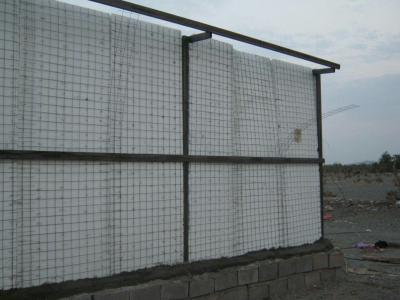 دیوار مقاوم-آهن تاب تولید کننده  تولید کننده توری مش جوشی و تری دی پنل