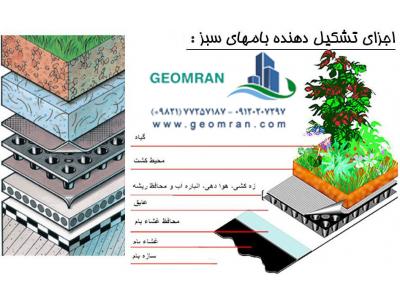 کامپوزیت ساختمان قیمت-مجری بام سبز و تولید کننده انواع  متریال مصرفی بام سبز