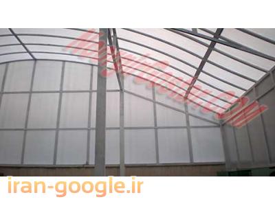 نصب نورگیر سقف پلی کربنات-سقف کاذب