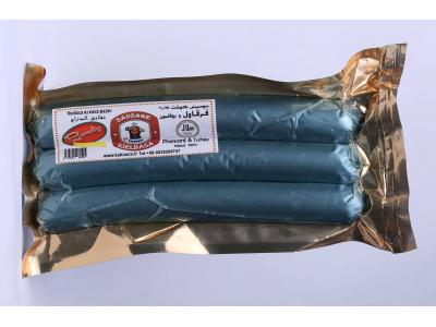 بسته بندی جدید-سوسیس کالباس گوشت قرقاول پُروتی