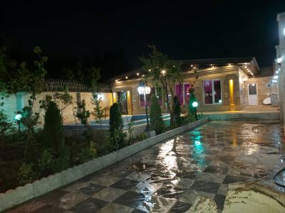 نورپردازی باغ-باغ ویلای 320 متری با انشعابات در شهریار