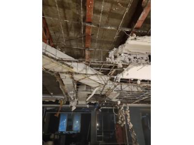 تخریب عمدی ساختمان-تخریب و خاکبرداری ساختمان بتنی و کلنگی