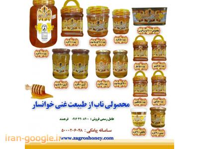 محصول با کیفیت-عرضه انواع عسل زاگرس خوانسار