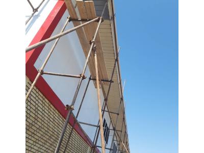 نصب پانل سوله-شیروانی سقف سالن وزیرکوب لمبه کارخانجات موادغذایی