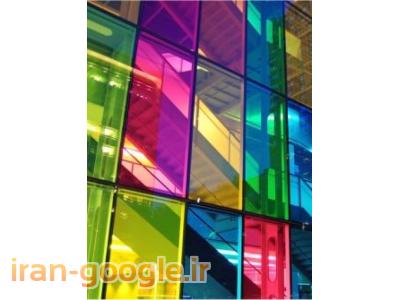 صنایع شیشه-شیشه رنگی | شیشه لاکوبل رنگی | آینه رنگی
