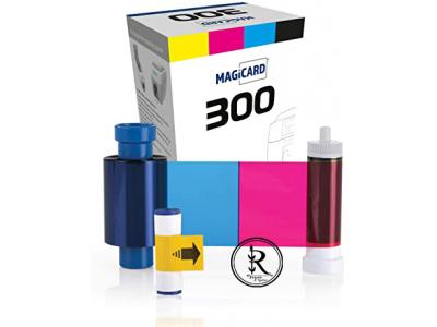 پلاستیکی-ریبون رنگی 300 تایی چاپگر مجیکارد MA300