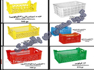 تولید سبد میوه-باکس نشاء(ری پلاستیک)