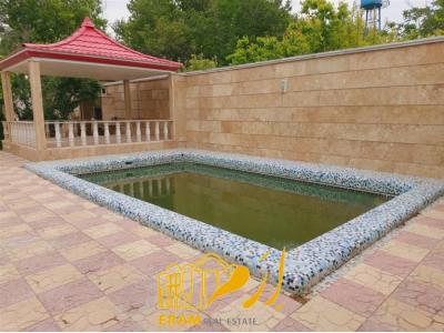 محوطه سازی-900 متر باغ ویلا نوساز در مهرچین ملارد