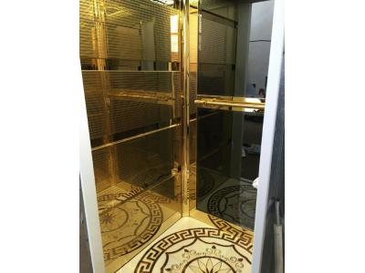 نصب و اجرا آسانسور-تزئینات کابین آسانسور