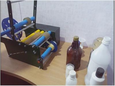 عسل دارویی- دستگاه لیبل چسبان نیمه اتوماتیک