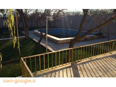 آب استخر-2600 متر باغ ویلا در خوشنام شهریار(کد109)