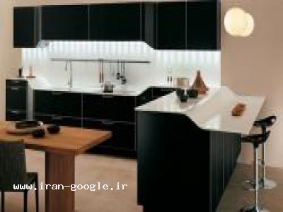 طراحی و اجرای انواع کابینت آشپزخانه-شرکت کورین کوثر مجری صفحات آکریلیک