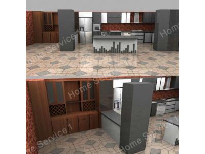 لوله کشی ساختمان-طراحی اجرای دکوراسیون داخلی  ,  کابینت های آشپزخانه مدرن و کلاسیک 