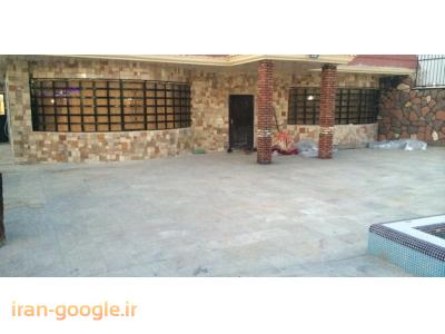 محوطه سازی ویلا-900متر باغ ویلای شیک در شهریار (کد120)