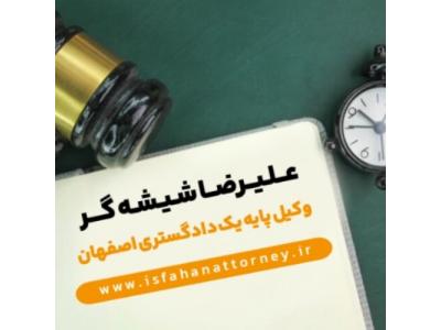 وکیل متخصص-وکیل پایه یک دادگستری