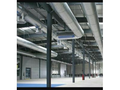 تولید تجهیزات ساختمانی-ساخت و نصب انواع کانالهای گرد و چهارگوش صنعتی و ساختمانی