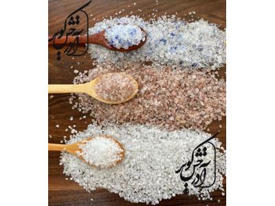 نمک بسته بندی در وزن های مختلف-نمک دانه بندی صورتی هیمالیا