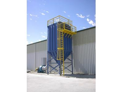 تولیدی-طراحی و ساخت انواع غبارگیر های صنعتی ،غبارگیر کیسه ای(بگ فیلتر)Industrial dust collector