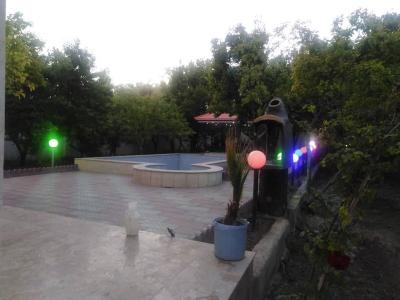 نورپردازی باغ-1200 متر باغ ویلا با انشعابات کامل در شهریار
