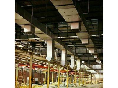 پوشش ورق-ساخت و نصب انواع کانالهای گرد و چهارگوش صنعتی و ساختمانی