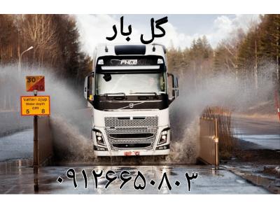 کامیون مان-باربری گل بار مهرشهرکرج
