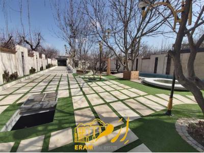 محوطه-1000 متر باغ ویلا لوکس در قشلاق ملارد