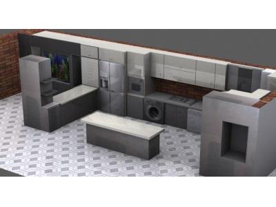 منزل مسکونی-طراحی اجرای دکوراسیون داخلی  ,  کابینت های آشپزخانه مدرن و کلاسیک 