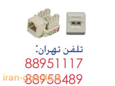 پچ کابل شبکه کت فایو متری-فروش پریز شبکه بلدن کی استون بلدن تهران 88958489