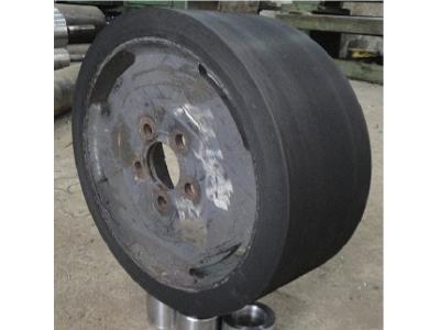 فولاد ضد سایش-ساخت و روکش لاستیکی چرخهای صنعتی