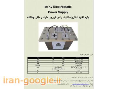 ایرانی- استاتیک های ولتاژ برای خط روکش ملامینه