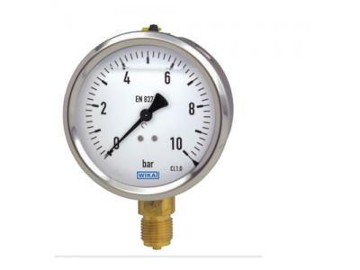 رنگ روغنی-قیمت فروش گیج فشار آنالوگ-عقربه ای Analog pressure gauge