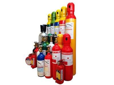 تست گاز-شارژ و توزیع انواع سیلندر های آتش نشانی 