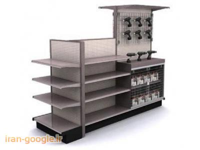 استند دیواری فلزی-تولید یخچال و قفسه فروشگاهی 