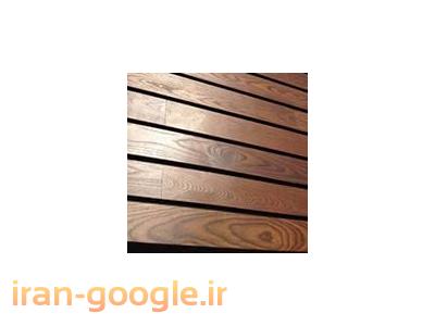انواع نمای ساختمان-چوب طبيعي ترمووود براي نما ساختمان و كف 