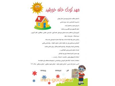آموزش رباتیک کودکان-مهد کودک و پیش دبستانی خانه خورشید در محدوده میدان امام حسین 