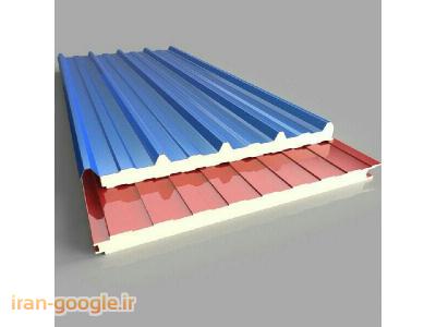 پوشش دیوار سوله-فروش ساندویچ پانل سقفی کبیرپانل